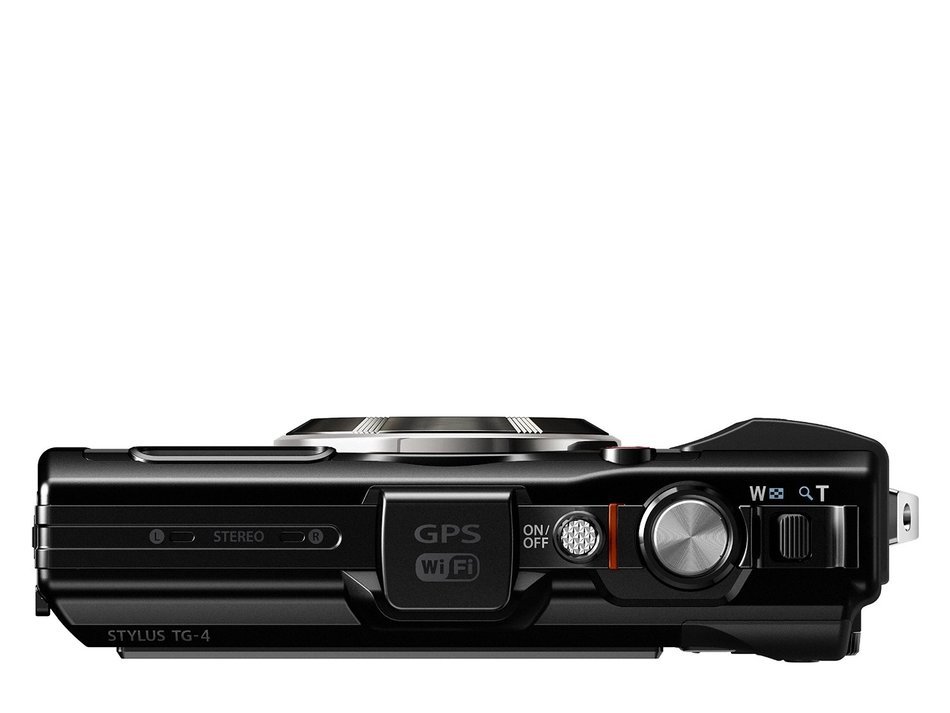 Olympus TG-4 16 MP Waterproof Digital Camera with 3-Inch LCD (Black) - International Version N14
