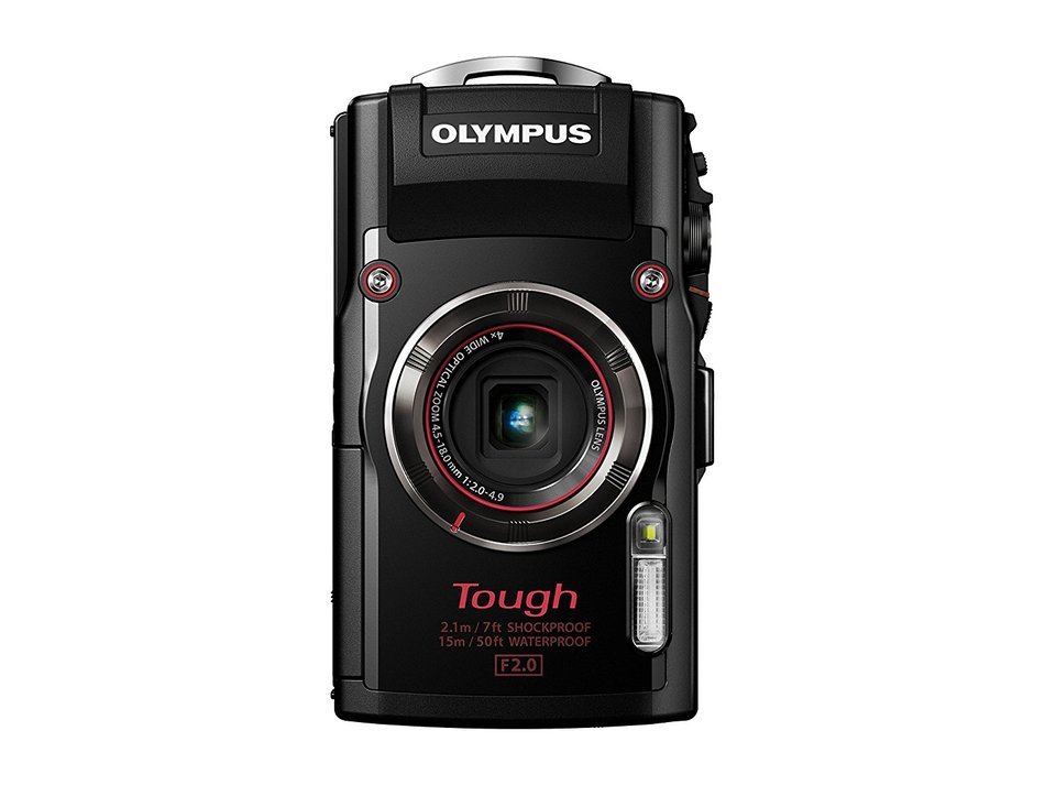 Olympus TG-4 16 MP Waterproof Digital Camera with 3-Inch LCD (Black) - International Version N17