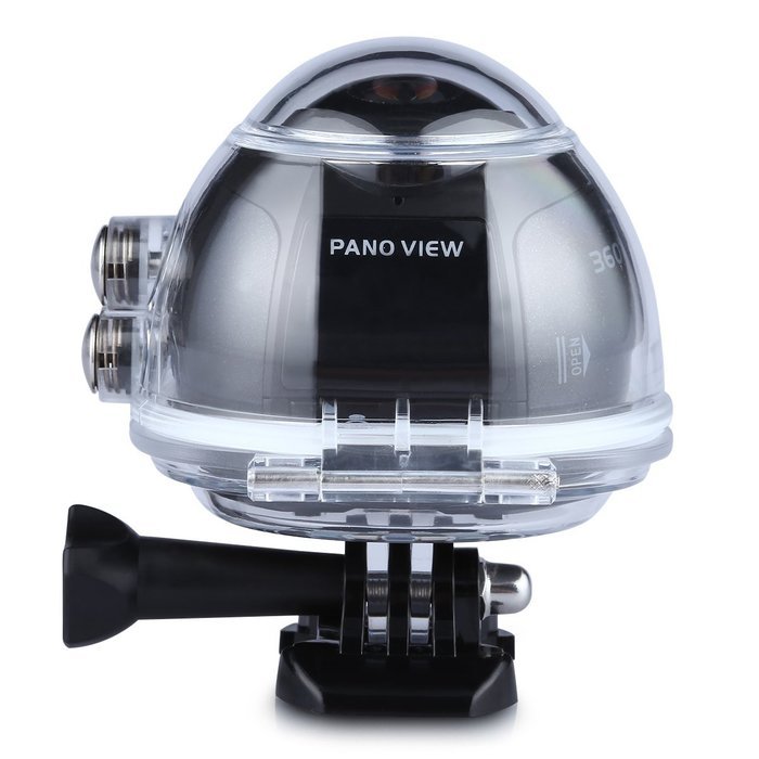 Excelvan V1 Waterproof WIFI 3K 30FPS 16MP Sport Action Camera 360 Degree Ultra HDMI HD Output Mini Panoramic Video... N5