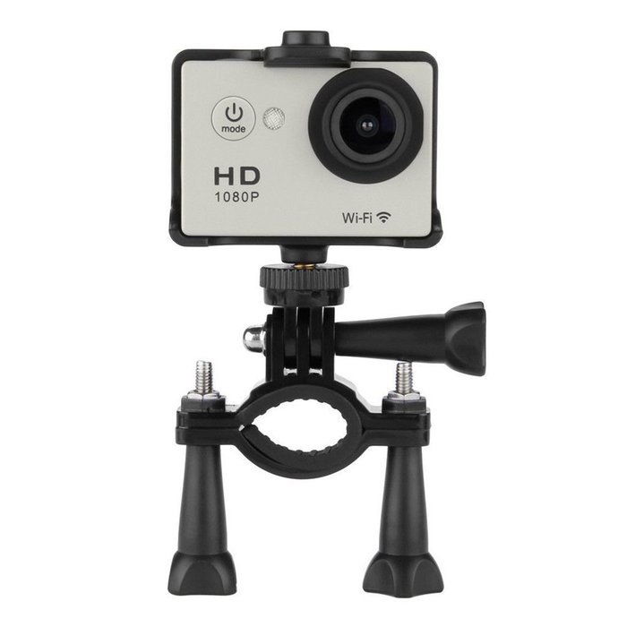Sports Camera - SODIAL(R)Wifi 12MP HD 1080P H264 Car Bike Helmet Cam Sports DV Action Waterproof Camera Silver N4