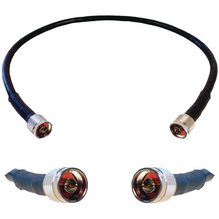 2-Foot CA400 Ultra Low Loss Coax Cable with N Male Connectors