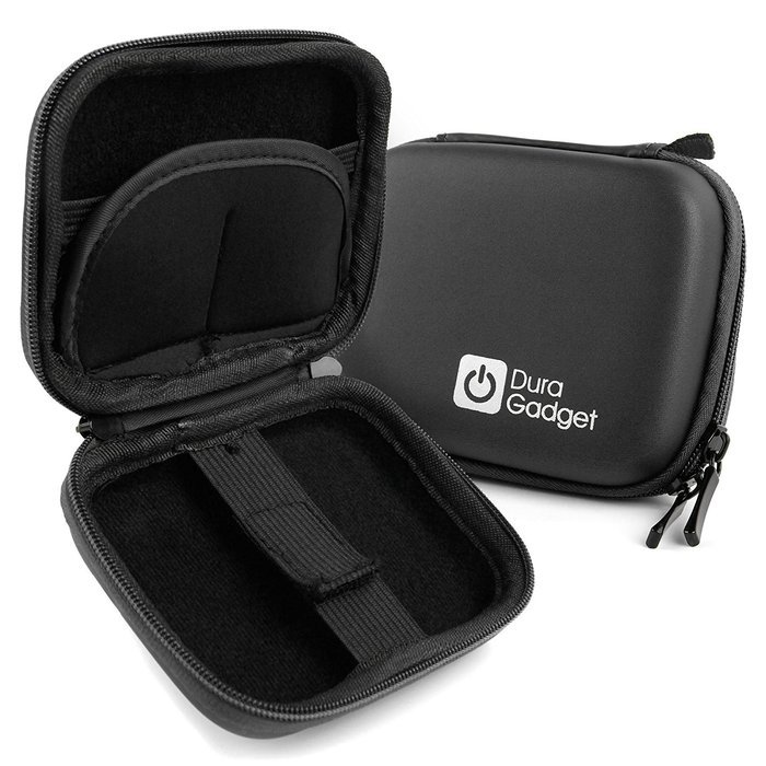 DURAGADGET Black Case for Vivitar DVR785HD-BLU 5MP Pro Waterproof Action Camcorder with Case and Mounts Video...