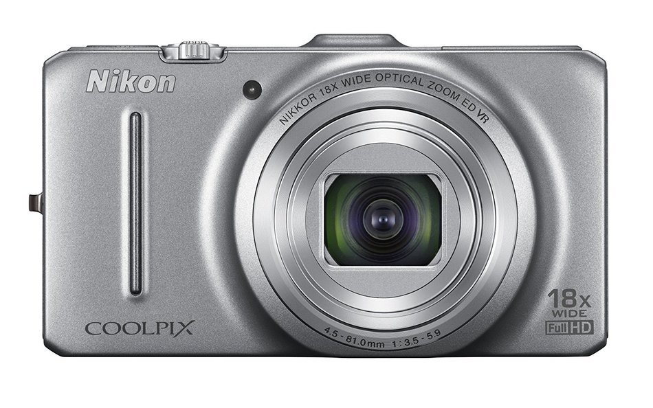 Nikon COOLPIX S9200 16 MP CMOS Digital Camera with 18x Zoom NIKKOR ED Glass Lens and Full HD 1080p Video (Black... N19