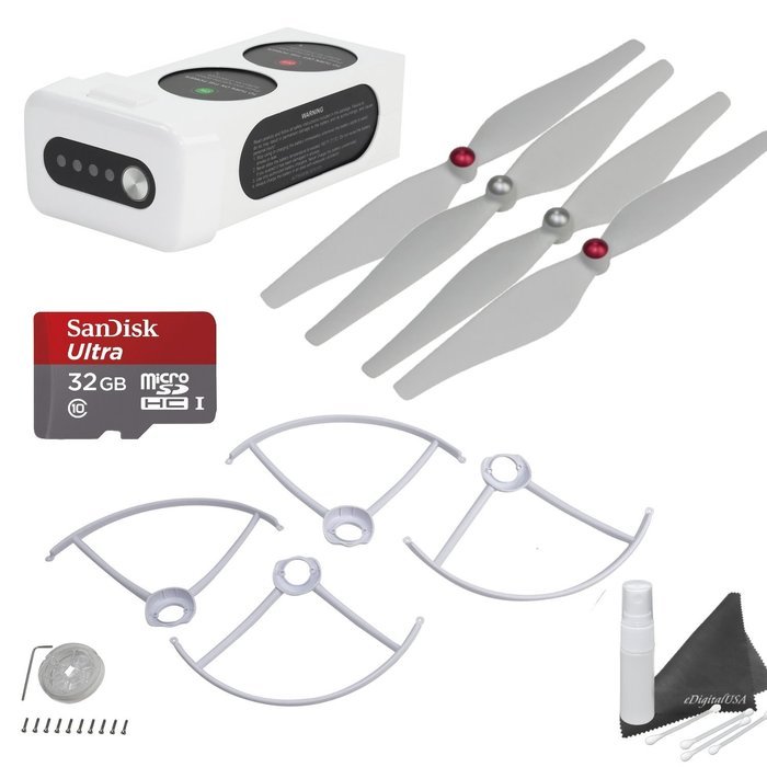 Autel Robotics X-Star Premium Accessory Bundle: Includes 32GB SanDisk MicroSD Card + X-Star Battery (25 Min Flight... N4