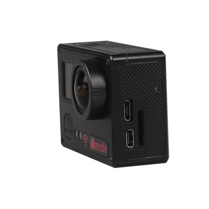 Sport Camera, TONSEE Amkov AMK7000S 1080P HD 60fps WiFi Action Camera with Sunplus 6350 Chipset - Black