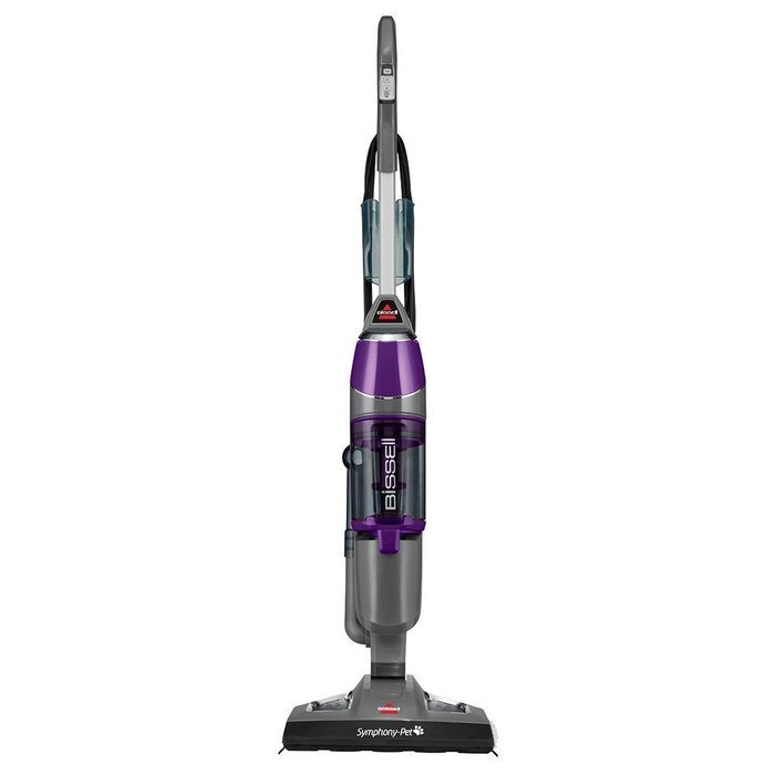 Bissell Symphony Pet 1543A, All-in-one Vacuum & Steam Mop (Complete Set) w/ Bonus: Premium Microfiber Cleaner... N2