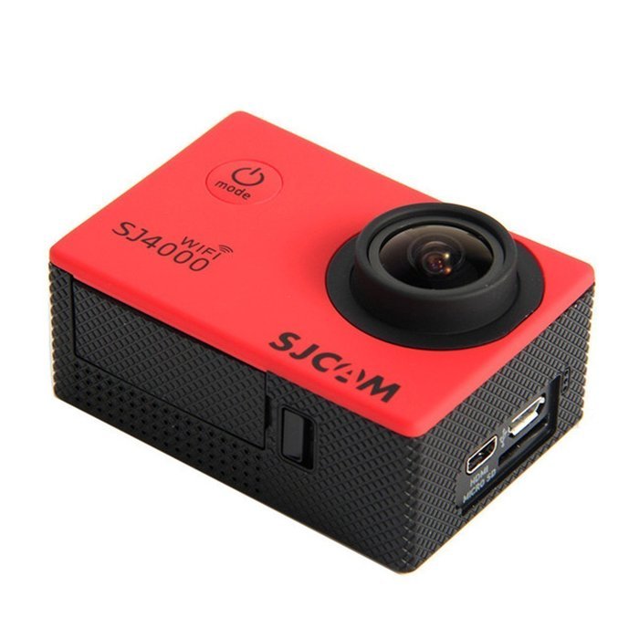 Generic 1080P 12MP 170 Degree Full HD Micro USB 2.0 Wifi SJ4000 Outdoor Sports DVR Cam Action DV Camera (Red) N4