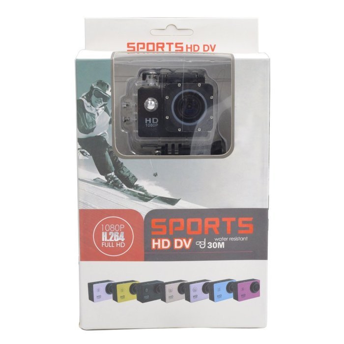 Seedan Hd1080p Sj4000 Waterproof Outdoor Sports Dv 170&deg; Wide Angle 12mp 1.5inches Car DVR Home Security Hd Dv/... N6