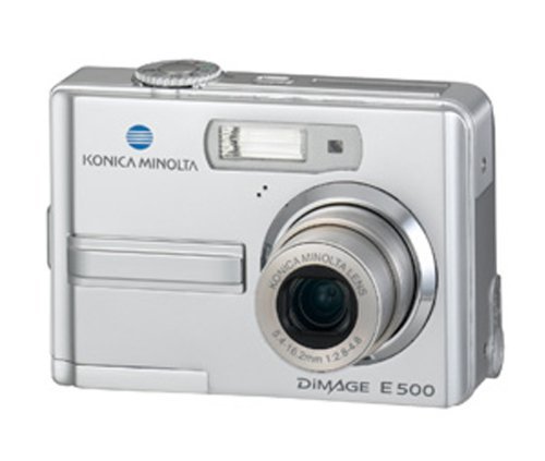 Konica Minolta Dimage E500 5MP Digital Camera 3x Optical Zoom N5