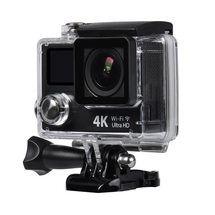 YELIN Dual Screen Ultra Slim 2-inch TFT LCD+0.95 OLED Status Screen Action camera 4K 170 degree 6G Ultra-wide... N9