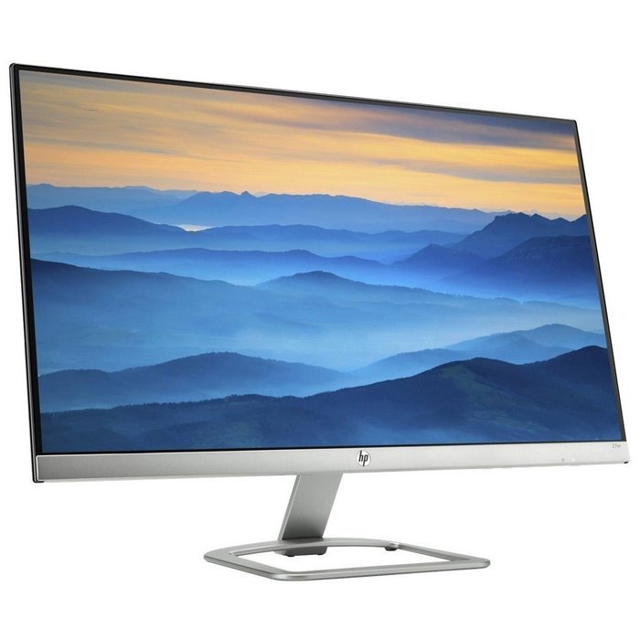HP - 27er 27" IPS LED HD Monitor - Natural silver N3