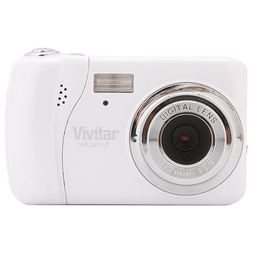 Vivitar V17-WHT 7.1MP Digital Camera with 1.8-Inch TFT LCD (White)