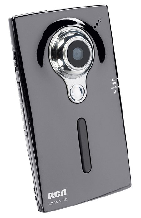 RCA EZ409HD Small Wonder HD Camcorder (Silver) (Discontinued by Manufacturer)