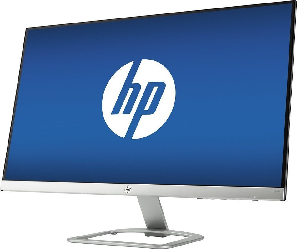 HP 27es Full HD 27 Inch IPS LED Monitor, Natural Silver N3