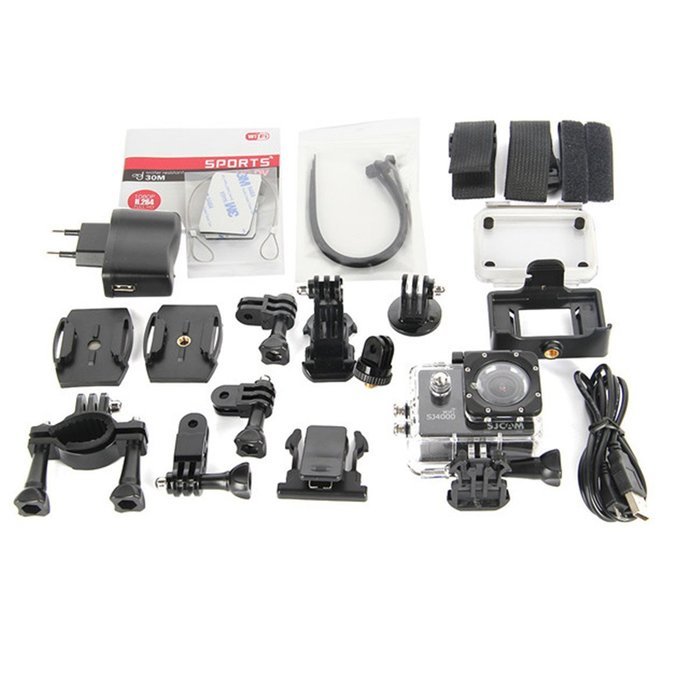 Original SJCAM SJ4000 WIFI Action Camera Sports DVR Water Resistant 30M Outdoor Camcorder Helmet Bicycle Motorcycle... N10