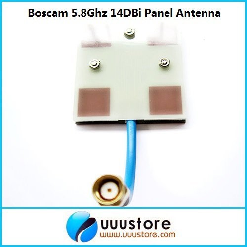 New Boscam 5.8Ghz FPV System -200mw Transmitter TS351 W/5.8Ghz 14dbi antenna + Receiver RC805 W/5.8Ghz 12dbi antenna... N4