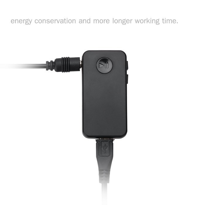Bluetooth Receiver, Paratron Mini Portable Bluetooth 3.0 A2DP Hand-free Adapter for Home Audio Music Streaming... N5