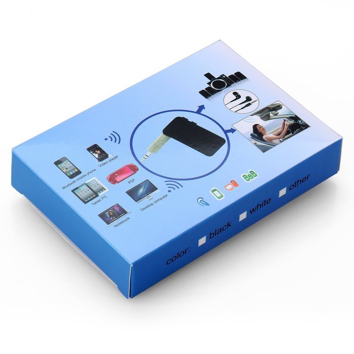 Bluetooth Receiver, Paratron Mini Portable Bluetooth 3.0 A2DP Hand-free Adapter for Home Audio Music Streaming... N6