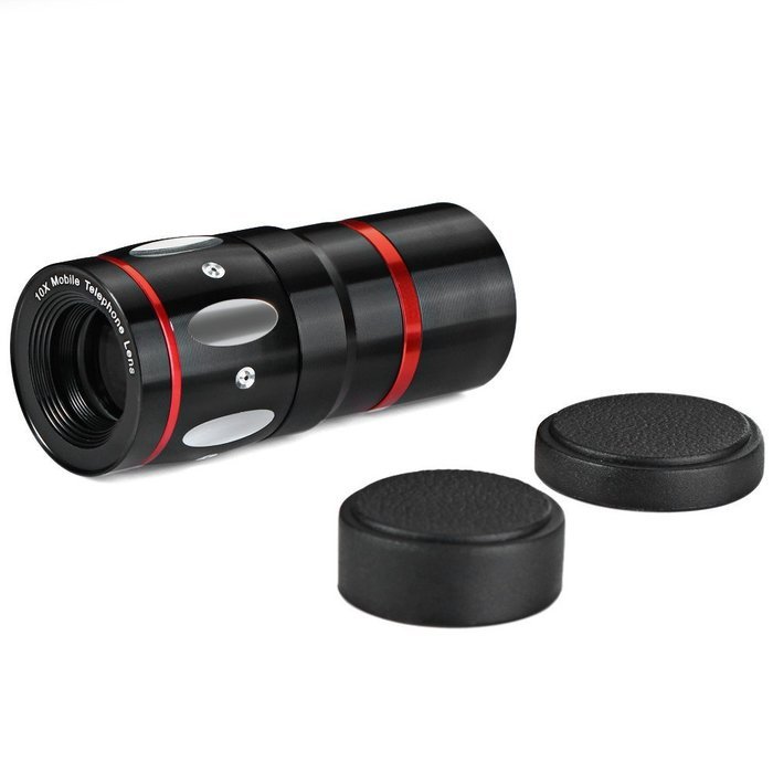 LiKee Excelvan Wide Angle Macro Telephoto 4-in-1 Universal Cat Clamp Fish Eye for iPhone iPad Samsung and Most...