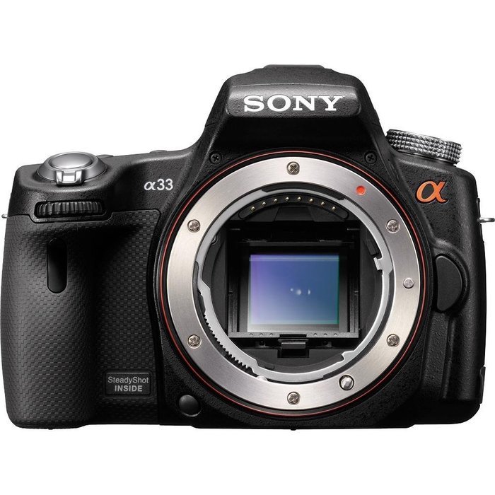 Sony Alpha SLTA33L DSLR with Translucent Mirror Technology and 3D Sweep Panorama (Black) N2