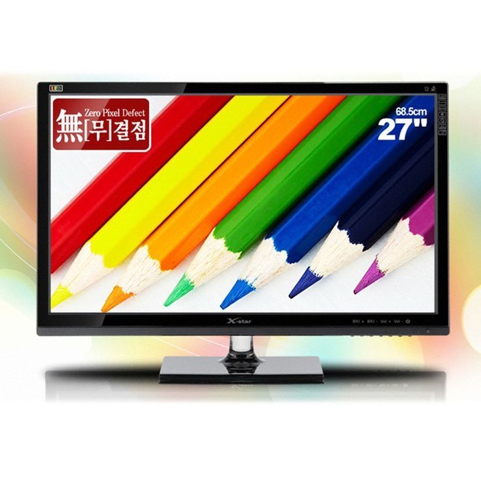 X-Star DP2710 LED 27" 2560x1440 QHD Samsung PLS (LS IPS) Panel Matte Screen DVI-Dual PC Monitor... N2