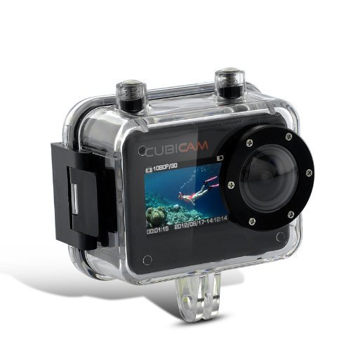 Full HD 1080P12MP Waterproof Action Sport Camera/Camcorder with Waterproof Case & RF Remote Controller for Riding... N6