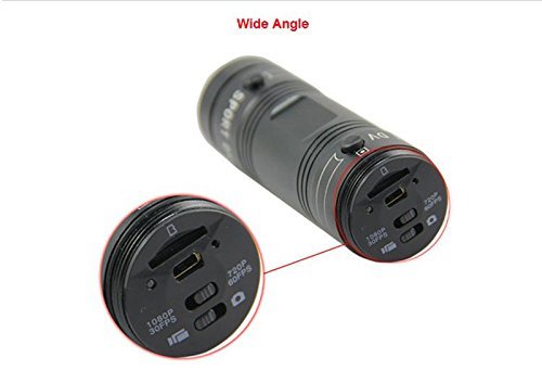 Gtide Multifunction Sports DV Full HD Mini Sports Camera- 1080P Bike Helmet Action Video Camera DVR AVI Video... N5
