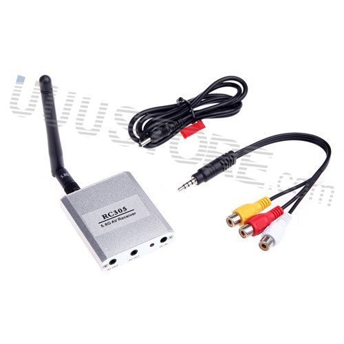 Boscam RC FPV 5.8G 5.8Ghz 2W 2000mW 8CH 8Channels Wireless AV Audio Video Transmitter TS582000 and RC305 Receiver... N4