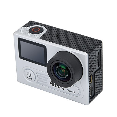 4K Ultra HD Action Wifi Camera - Dual Display (2 + 0.95 Inch), IP68, 12M Sony Sensor, 170 Degree Angle, Remote... N3