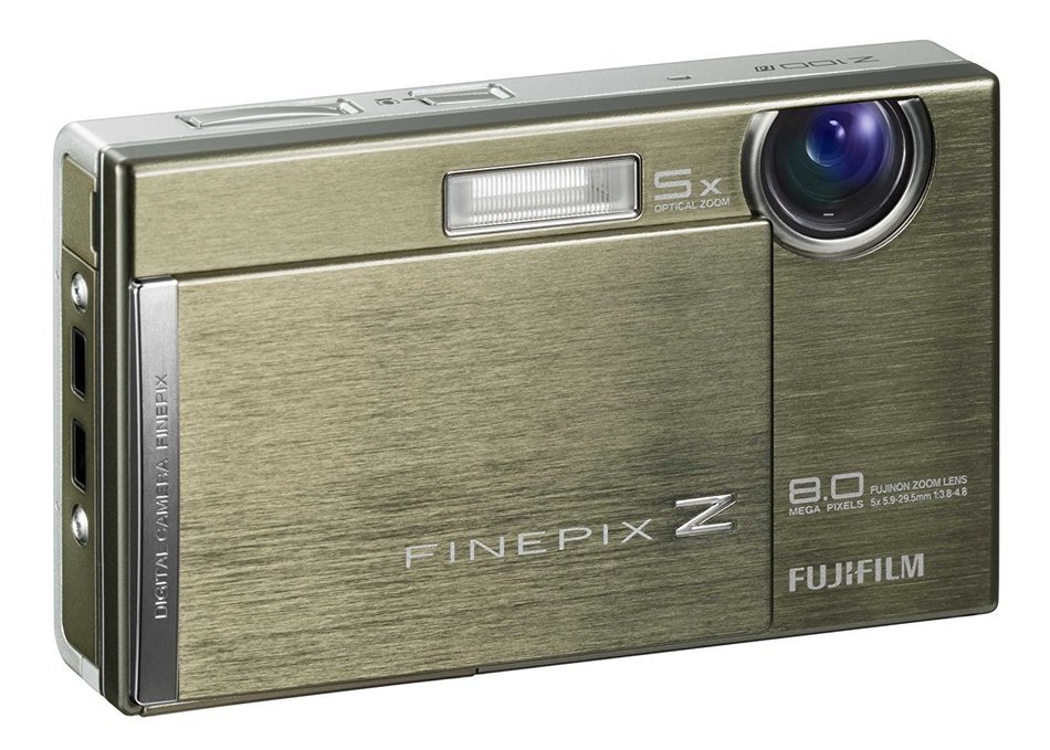 Fujifilm Finepix Z100fd 8MP Digital Camera with 5x Optical Image Stabilized Zoom (Brown) N13
