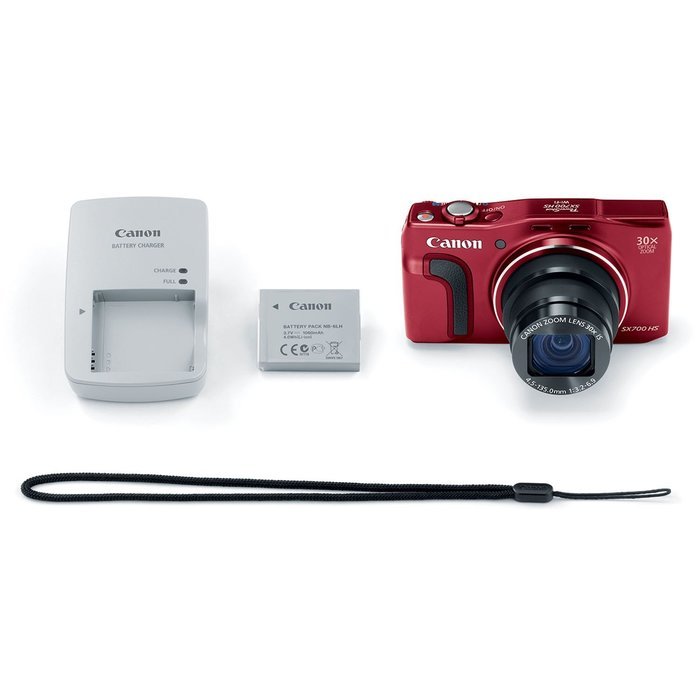 Canon PowerShot SX700 HS Digital Camera - Wi-Fi Enabled (Black) N15