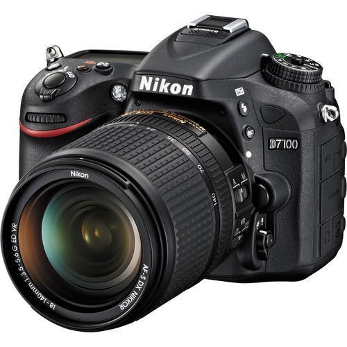 Nikon D7100 24.1 MP DX-Format CMOS Digital SLR with 18-140mm f/3.5-5.6G ED VR Auto Focus-S DX NIKKOR Zoom Lens...