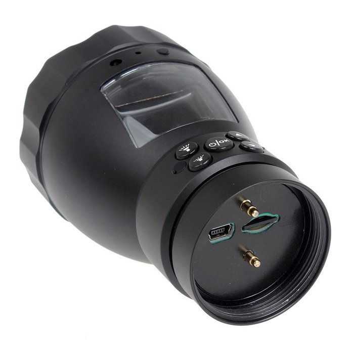 Boblov POLICE Tactical LED Flashlight Camera DVR Hidden Camera IR Night Vision 12MP 30FPS 1080P HD Video N5