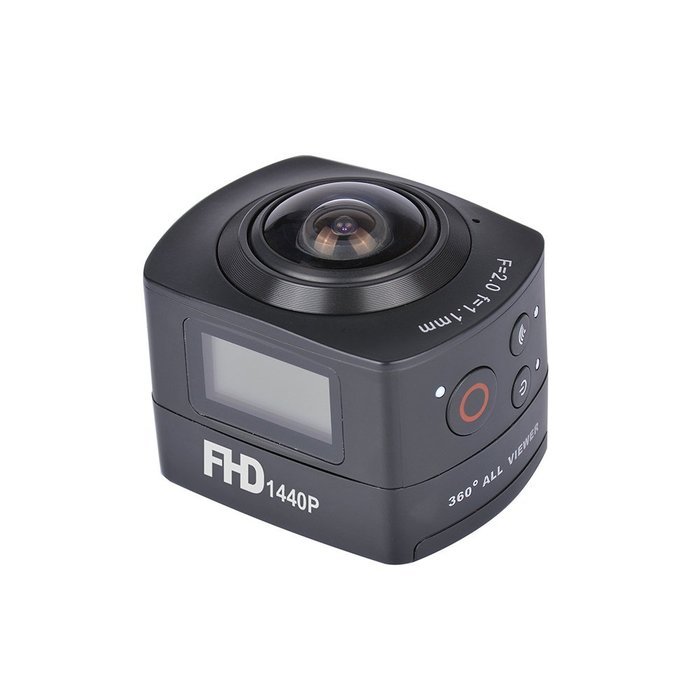 AMKOV AMK100S 360 Degree Action Camera Waterproof Panoramic Fish-eye Camera Sport Wifi Camera 360x220 8MP 1440P... N4