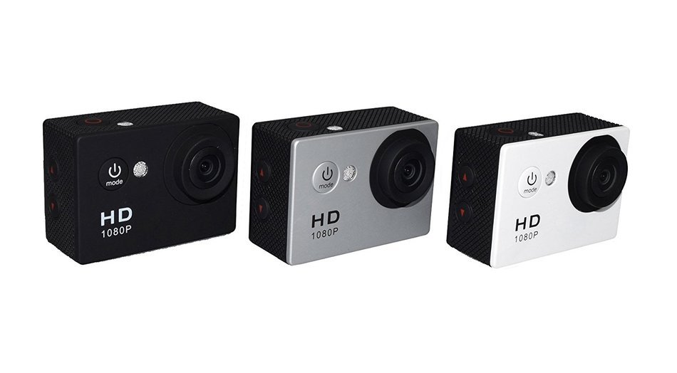 Pashion SD04A 120&deg; Wide-Angle Lens Waterproof H.264 Full HD 1080P 2" LCD Screen Display Sport Action Video Camera... N5