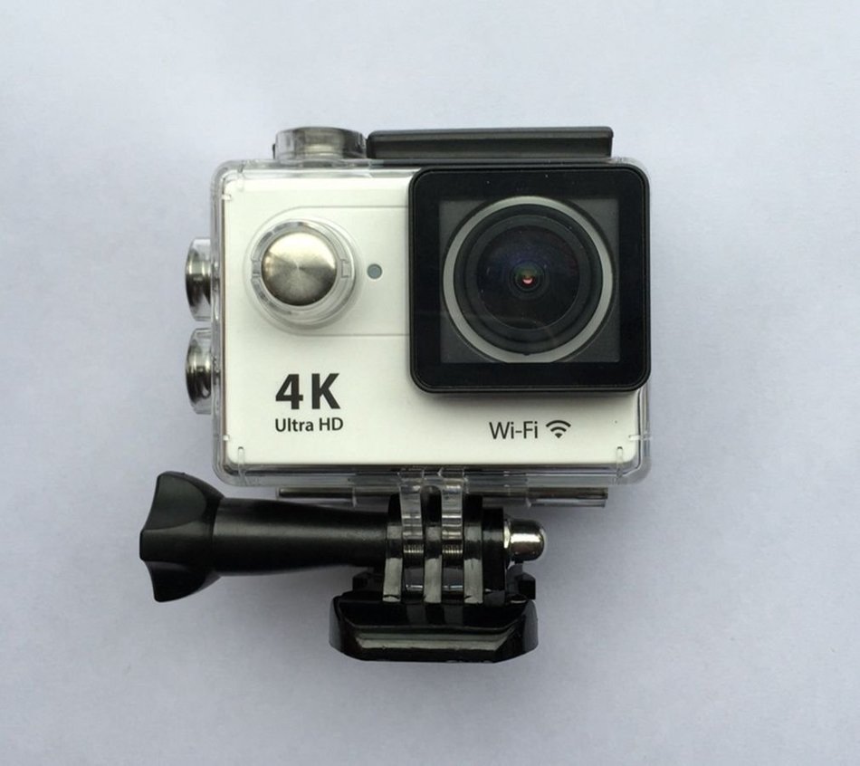 ANNG Sports Action Camera H9 Ultra 4K with wifi underwater Waterproof CAM 170 degree View Angle （White）