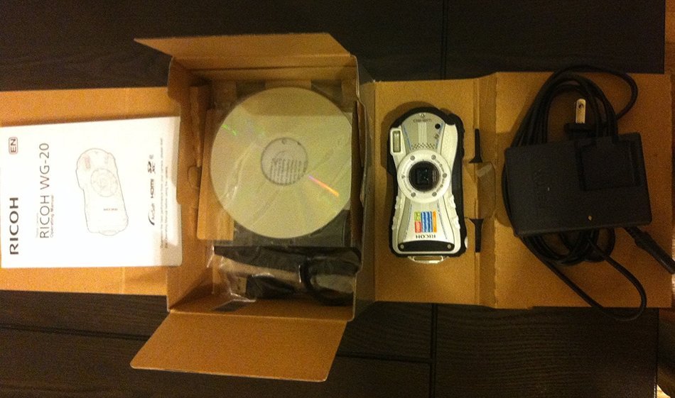 Ricoh WG-20 Waterproof Digital Camera N4
