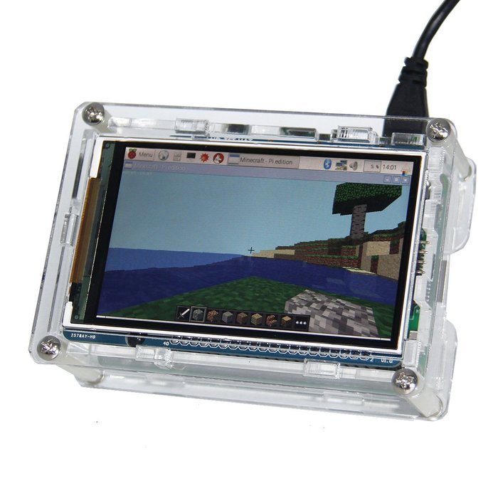 60+ Fps 800x480 High Resolution iUniker 3.5 inch HD Raspberry Pi Screen High Speed TFT Display...