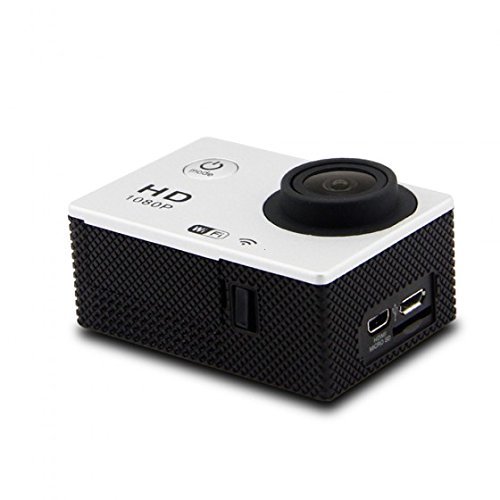 Kingzer SJ4000 WiFi Diving 30M Waterproof Sport Action Camera 12MP 1080P 1.5 170&iexcl;&atilde; Wide Angle Lens with Battery... N6