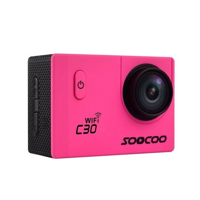 PowerLead 2K PL-AC30 Wifi Waterproof Action Camera DV 12MP HD DVR Camcorder with Mounting Accessories Kit/Gold N7