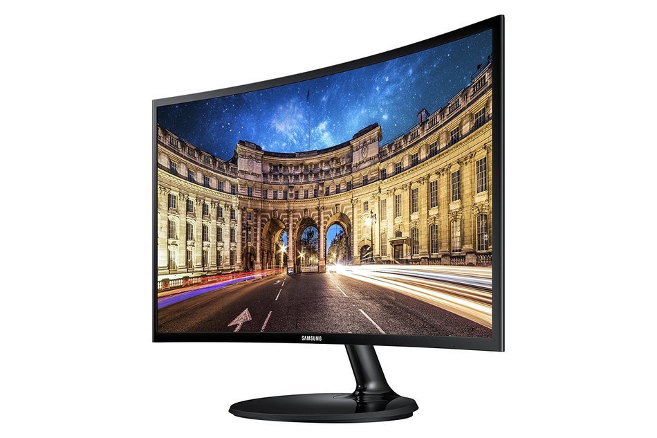Samsung CF390 Series Curved 24-Inch FHD Monitor (C24F390) N8