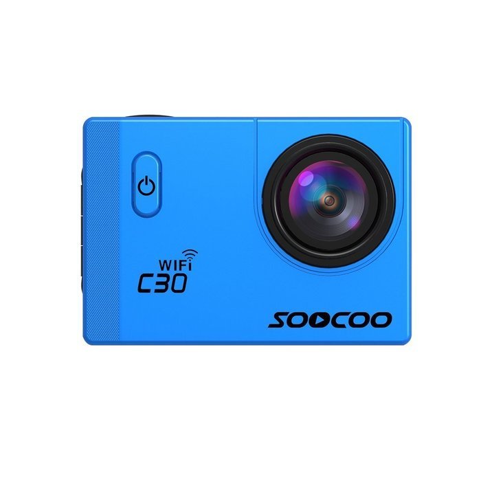 PowerLead 2K PL-AC30 Wifi Waterproof Action Camera DV 12MP HD DVR Camcorder with Mounting Accessories Kit/Gold N8