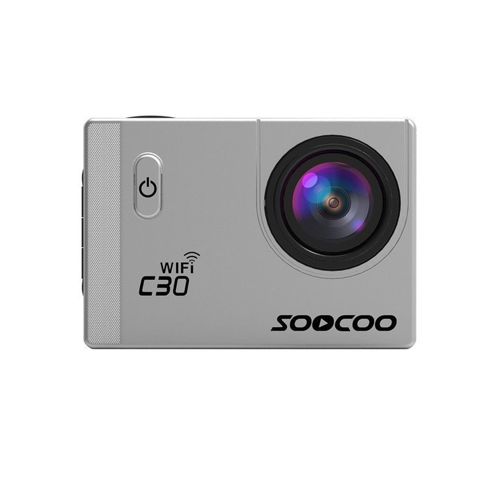 PowerLead 2K PL-AC30 Wifi Waterproof Action Camera DV 12MP HD DVR Camcorder with Mounting Accessories Kit/Gold N10