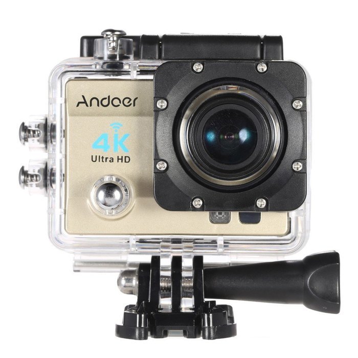 Andoer&reg; Camera 2" Ultra-HD LCD 4K 25FPS Full HD 1080P 60FPS Action Video camera Wifi Cam 16MP 170&deg; Wide-Angle... N6