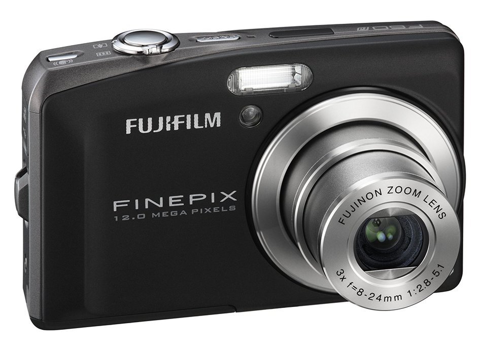 Fujifilm FinePix F60fd 12MP Digital Camera with 3x Optical Dual Image Stabilized Zoom N6