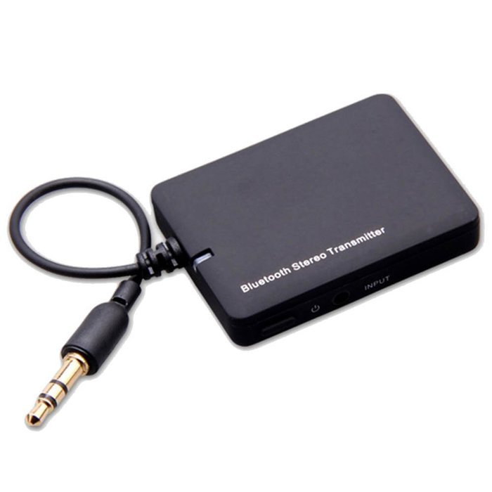 Bluetooth Transmitter, Ispring Wireless Portable Transmitter (Connected to 3.5mm Audio Devices, Paired with Bluetooth... N5
