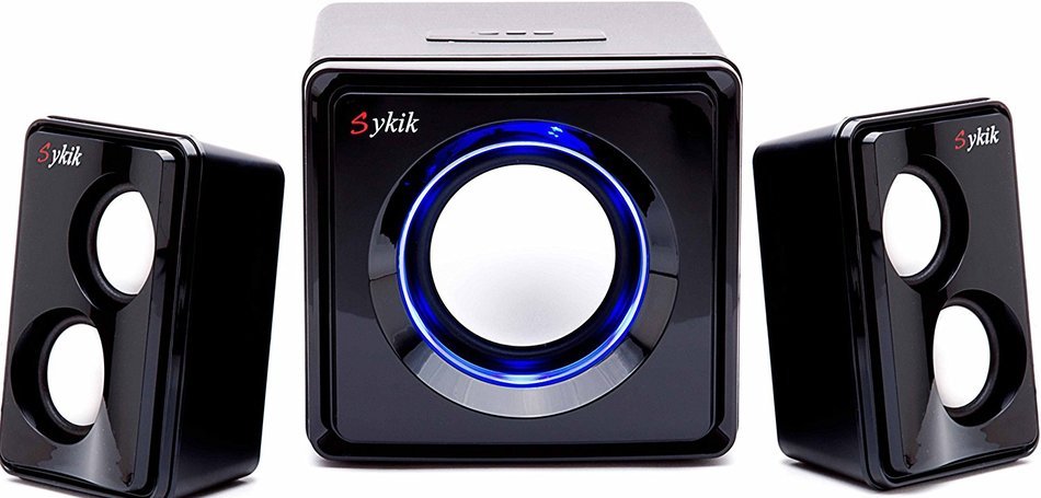 Sykik SP3698BT, powerful FM Radio, Bluetooth 2.1 speaker system, with SD USB ports for digital play back, Full... N9