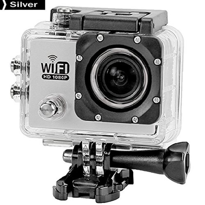 SJ6000 Wifi Sport Camera, Professional Wifi Action Camera DV 12MP 1080P HD Video Picture Quality 30M Waterproof... N4