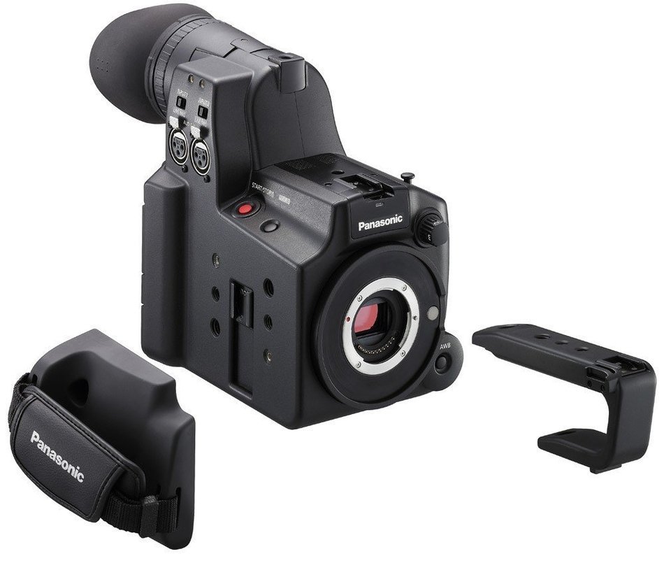 Panasonic AG-AF100 Micro Four Thirds Professional HD Camcorder N4