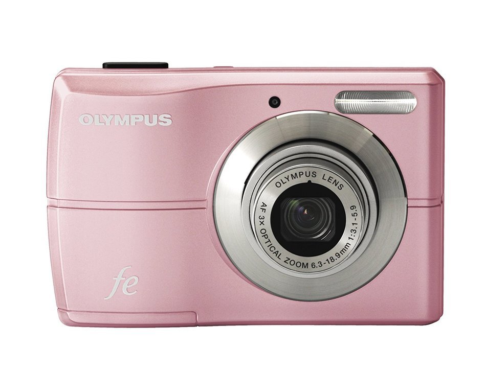 Olympus FE-26 12MP Digital Camera with 3x Optical Zoom and 2.7 inch LCD (Pink) N3